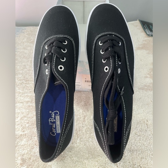 Black Canvas Sneakers - Picture 1 of 6